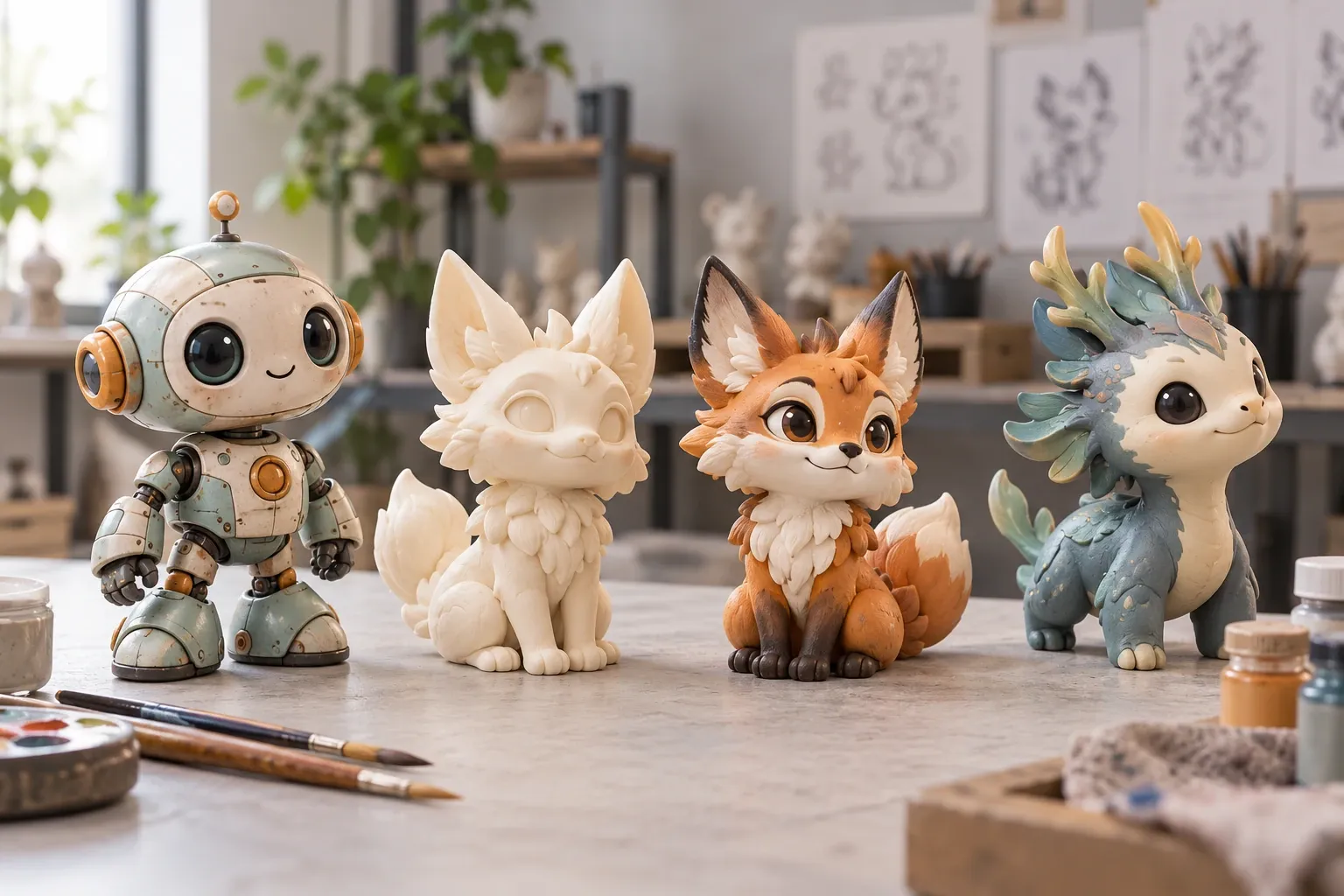 Art Toy ฟิกเกอร์และตุ๊กตา
